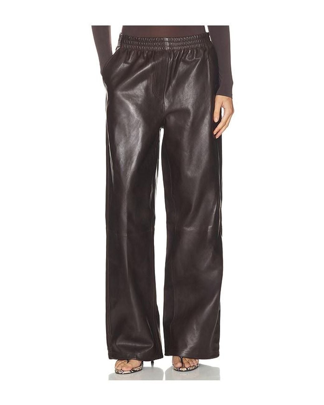 Jonathan Simkhai Black Corrine Pull On Pants
