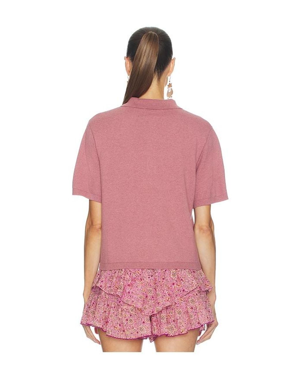 Isabel Marant Pink Althea Top