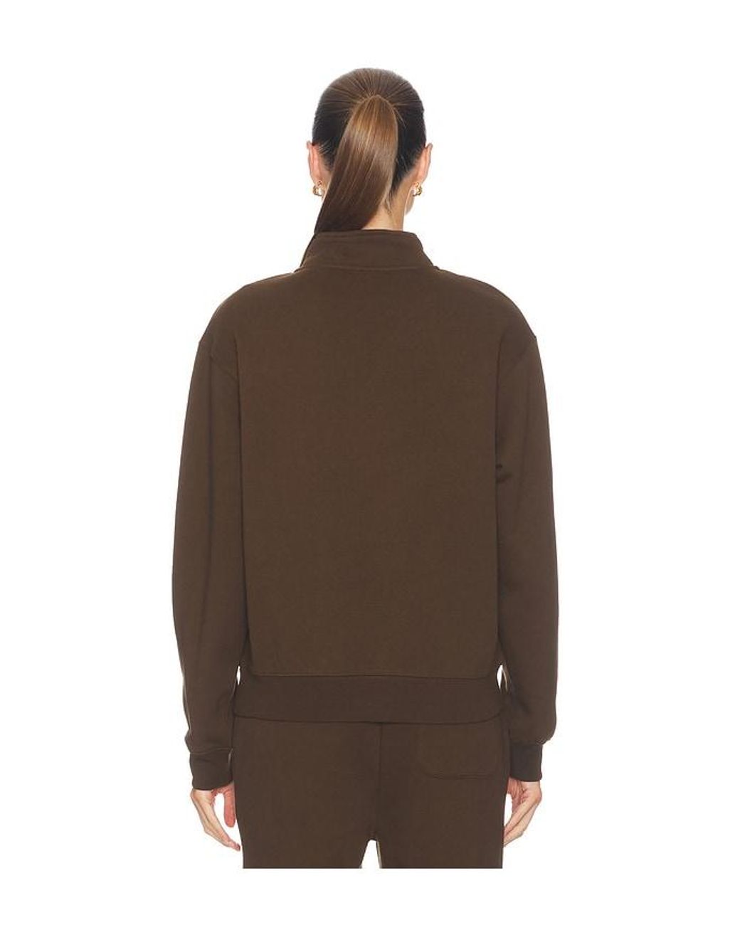 Malbon Brown Delilah Diamond Sweatshirt