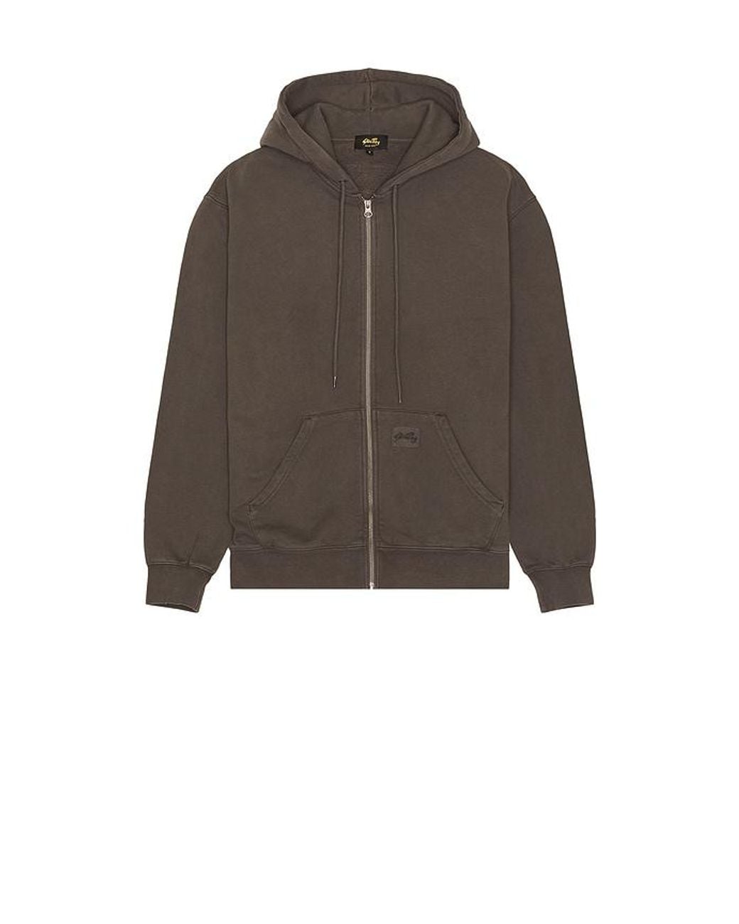Stan Ray Gray Patch Zip Hoodie for men