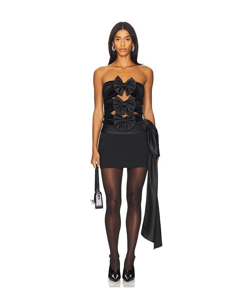 Ronny Kobo Black Hepburn Corset