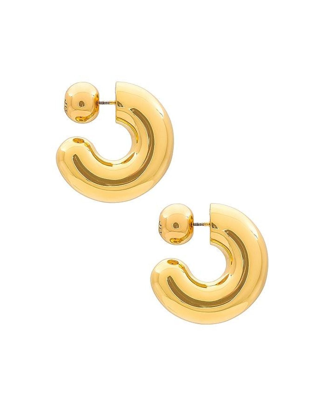 Jenny Bird Metallic Tome Large Hoops