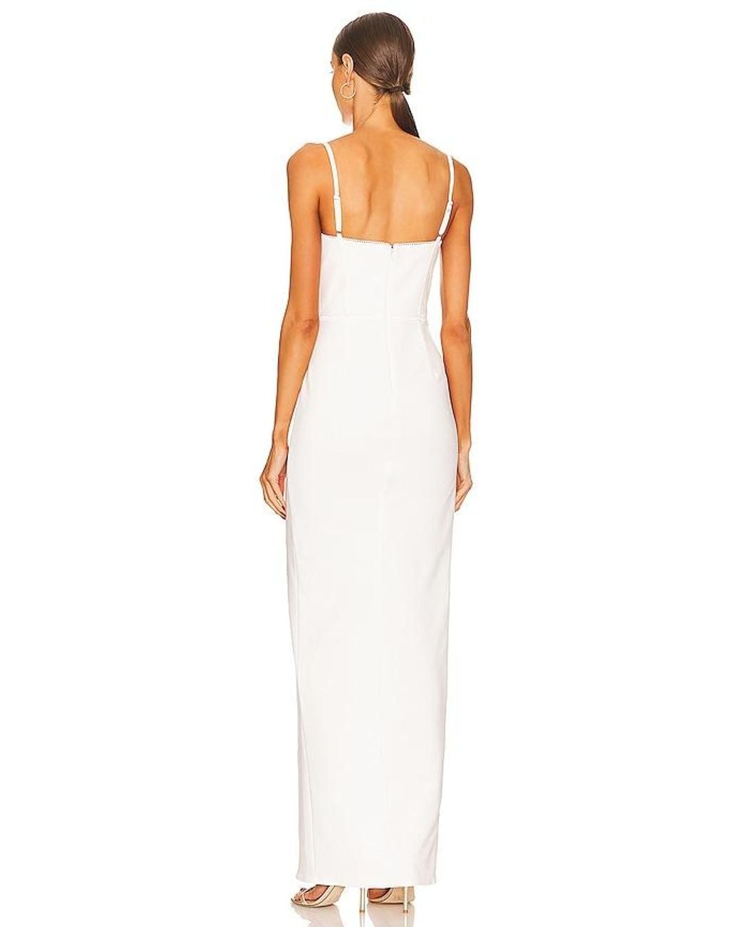 Katie May White Eros Gown