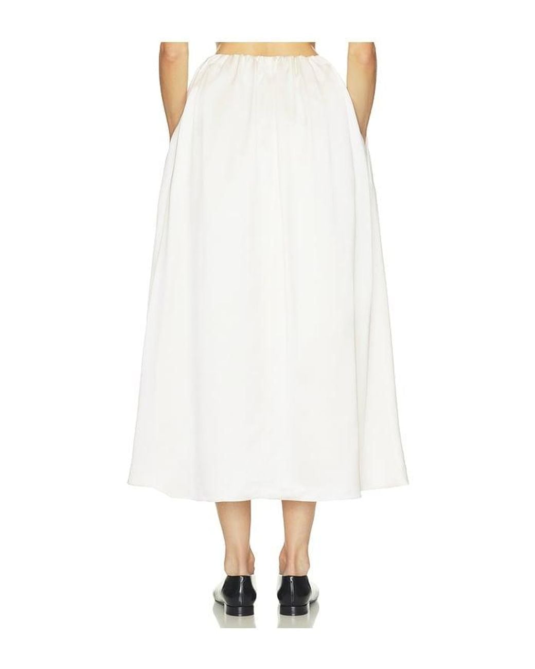 Helsa White Gala Skirt