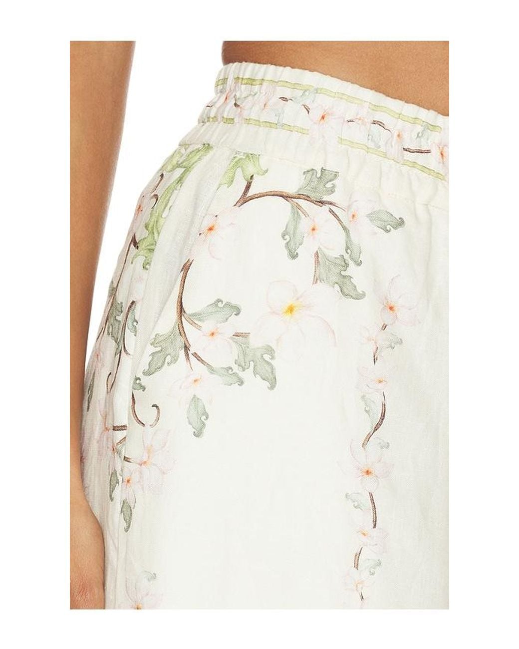 Agua Bendita White Tota Anhelo Pant