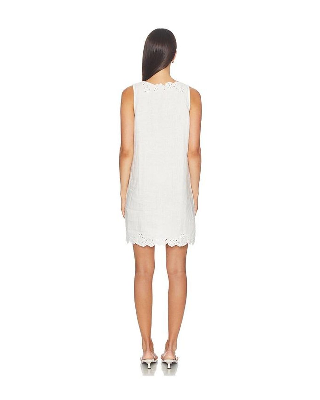 Rails White Lunetta Dress