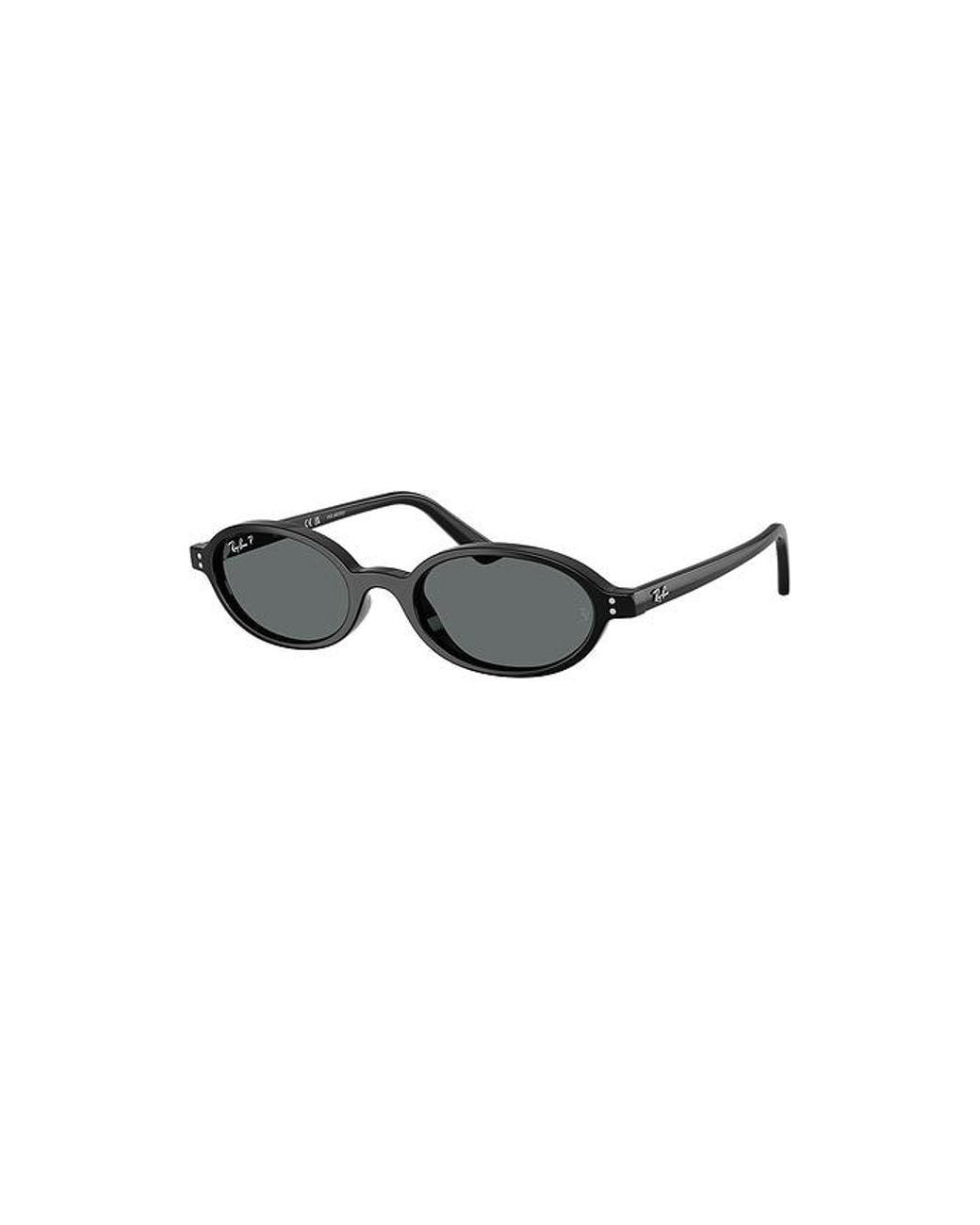 Ray-Ban Black Oval Sunglasses