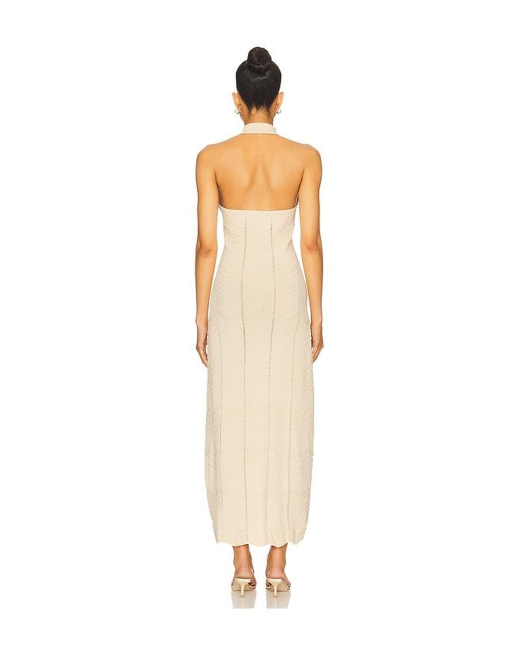 Devon Windsor White Kleid Val