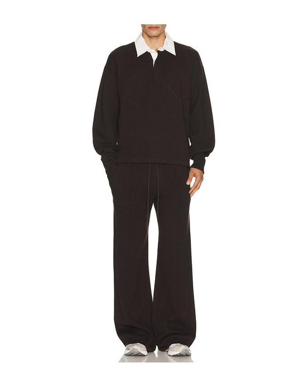 Hudson Black Foldout Pant for men