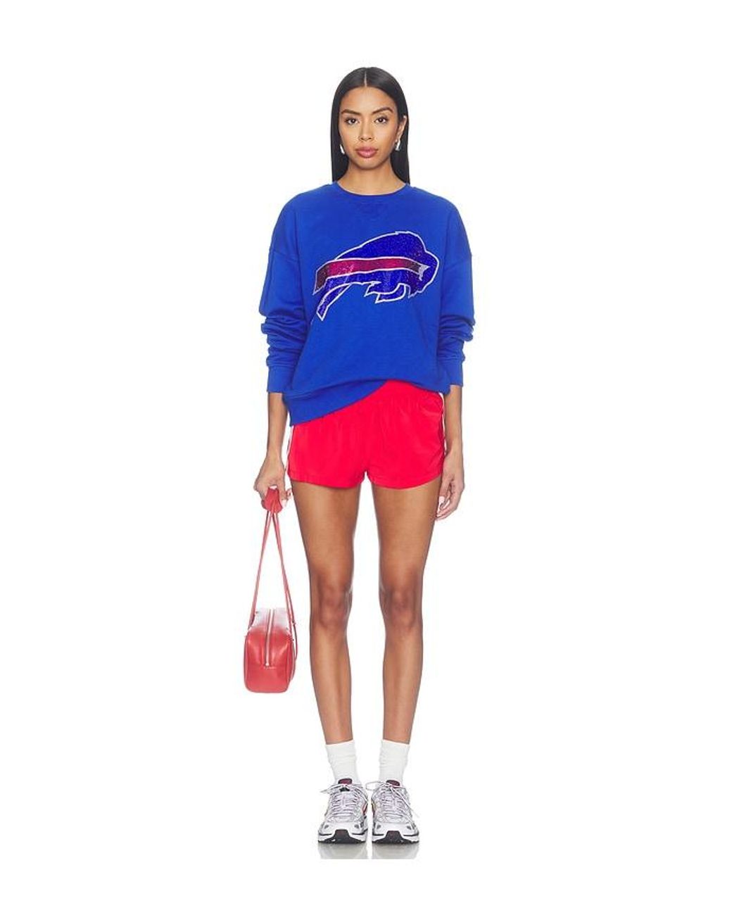 Terez Blue Buffalo Bills Marquee Crew Sweatshirt