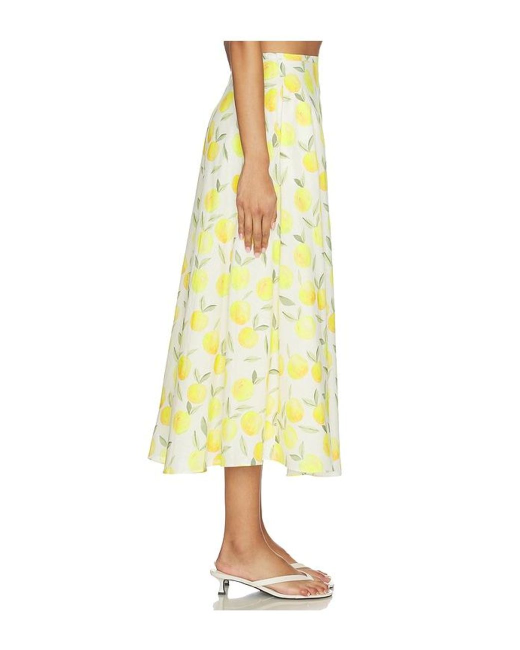 Astr Yellow Myria Skirt