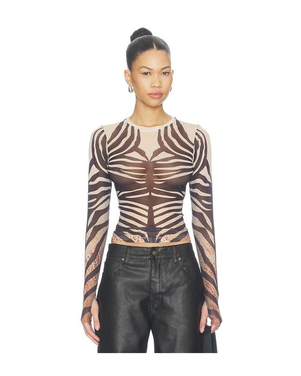 AFRM Black Kaylee Top