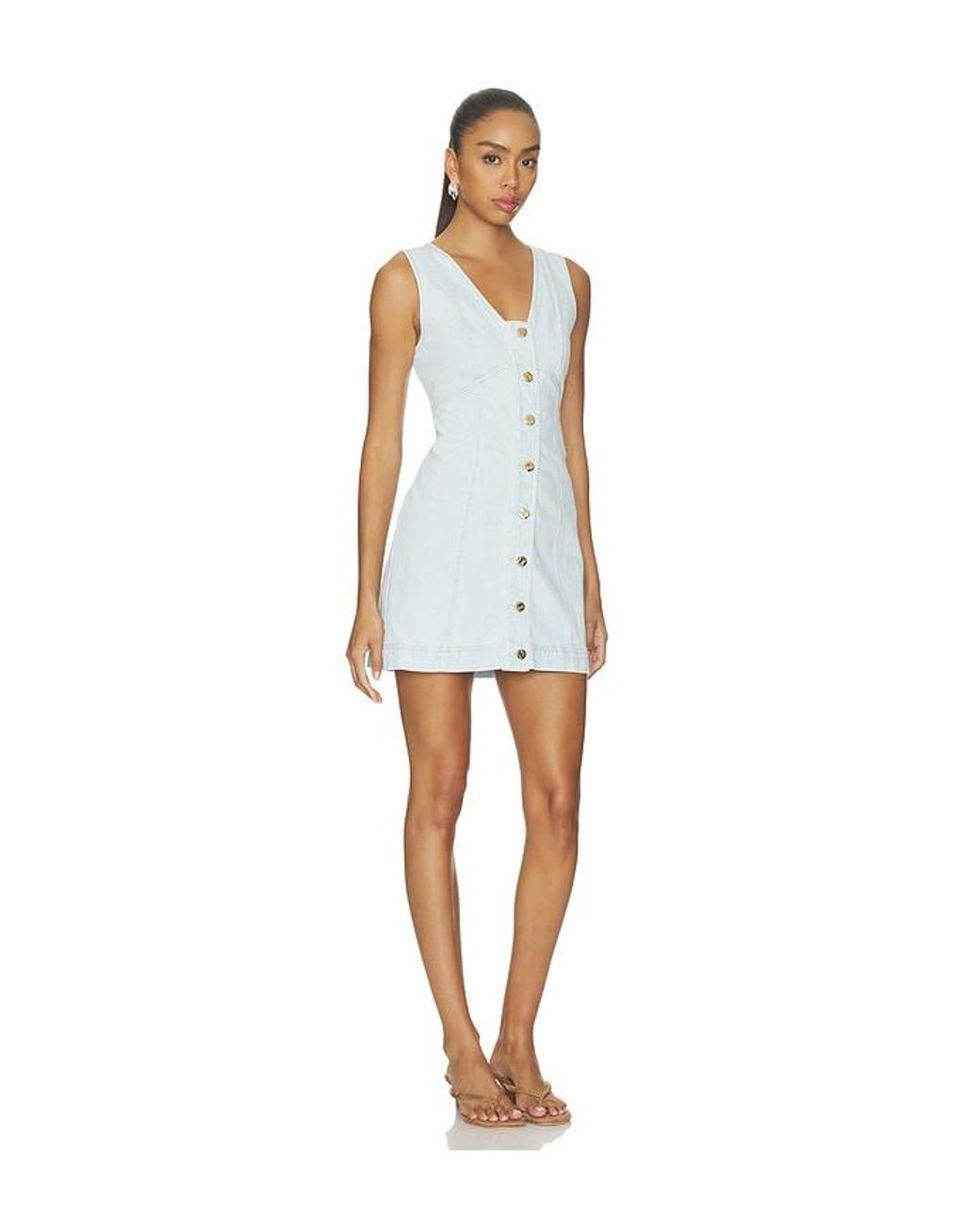 PAIGE White Kenadie Dress