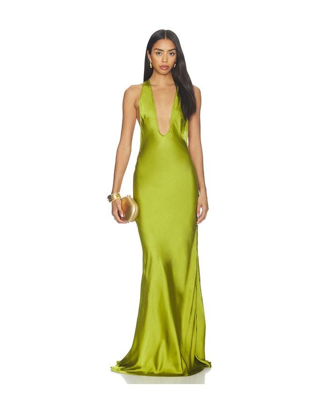 Nbd Yellow Pushpa Gown