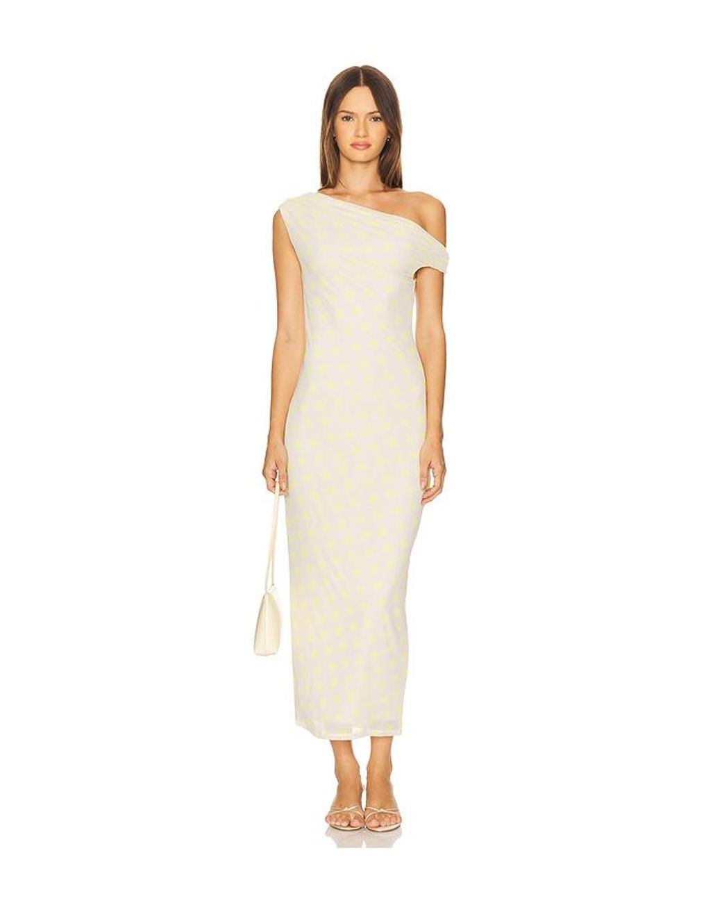 AFRM Natural Holden Dress