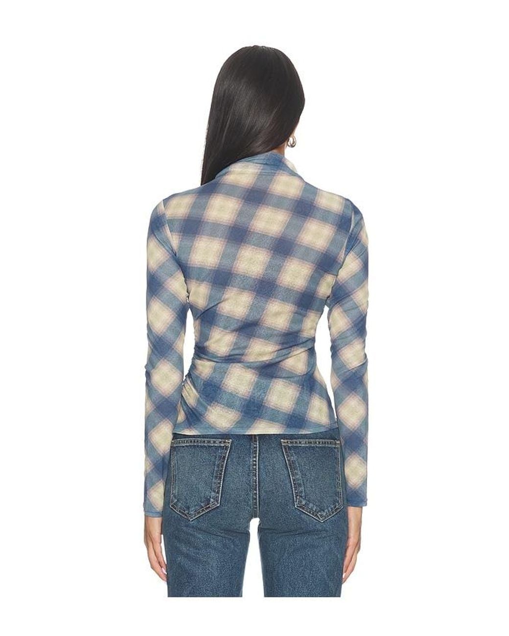 Rails Blue Joelle Top