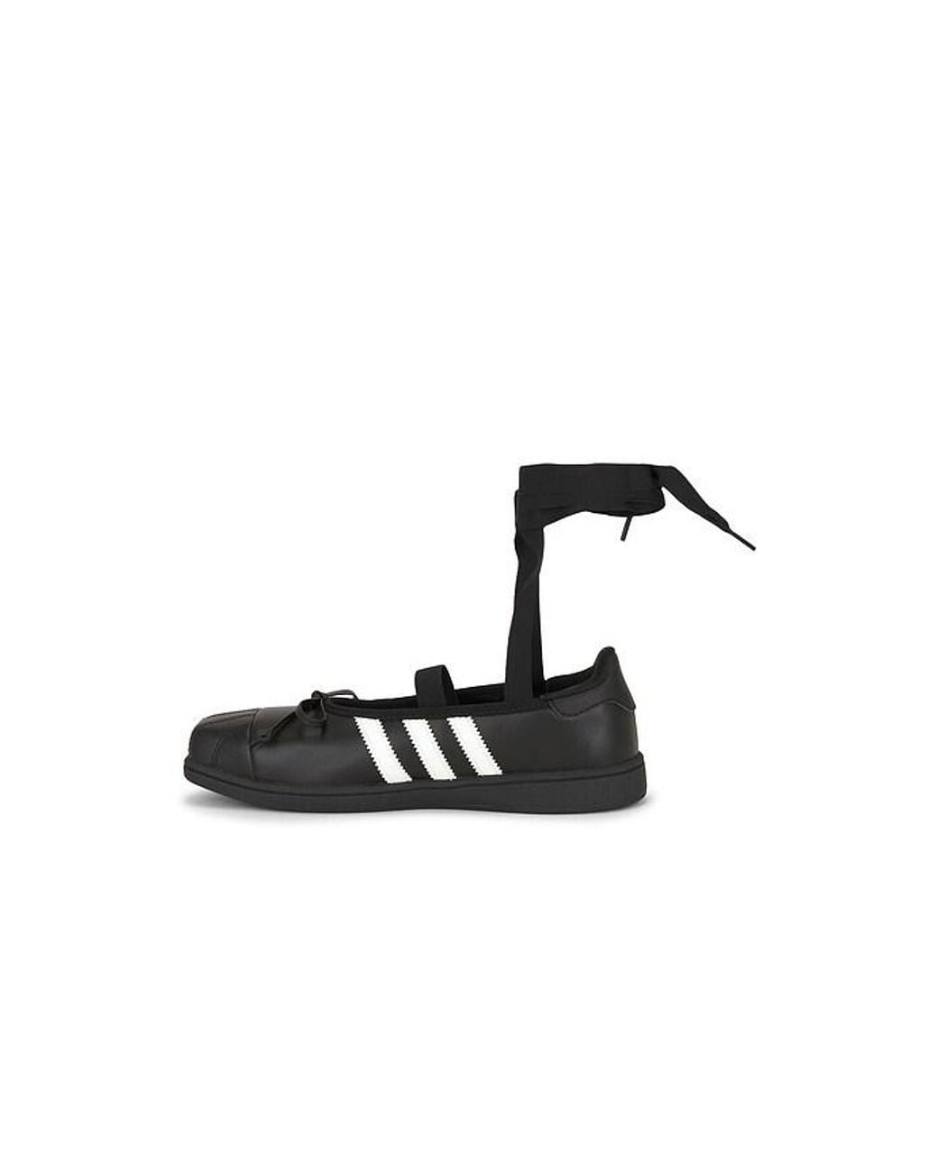 Adidas Originals Black X Jennie Superstar Sq Ballerina Flat
