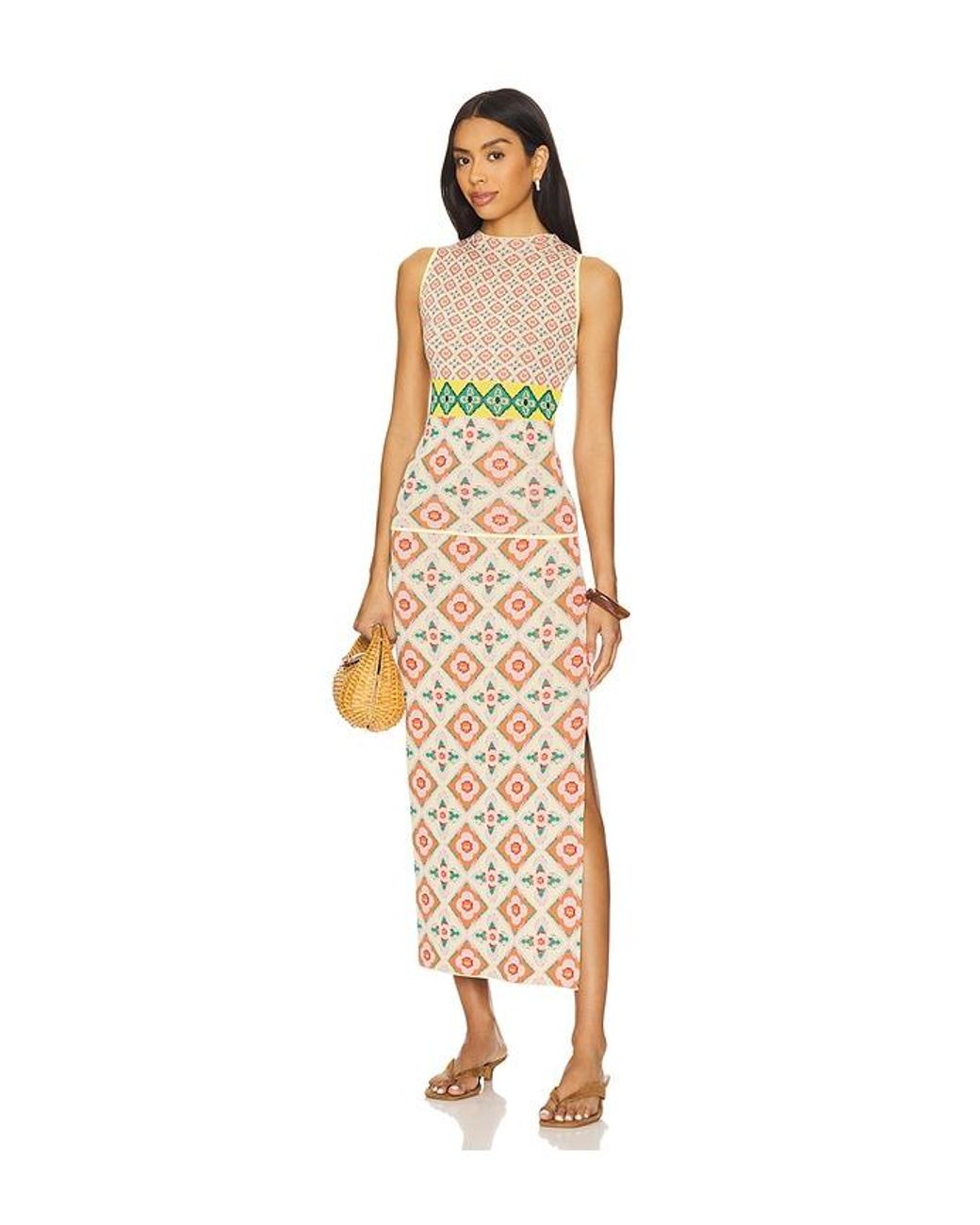 MISA Los Angles White Gwen Skirt