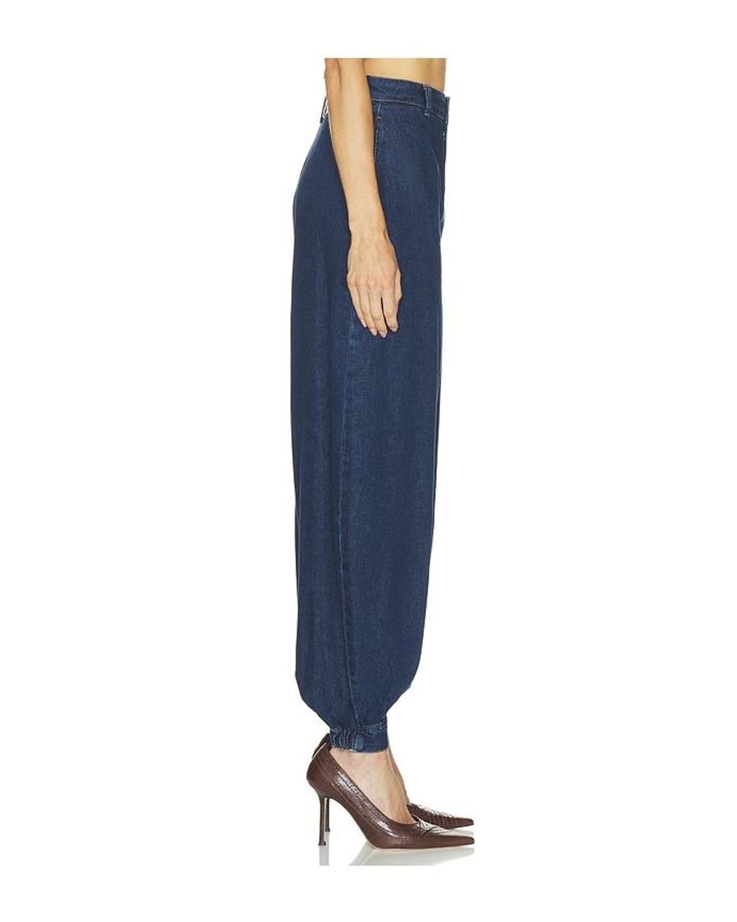 ALIGNE Blue Meryl Balloon Jean
