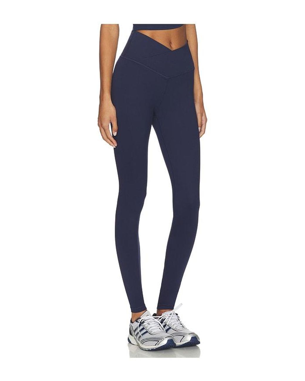 WellBeing + BeingWell Blue Flowwell Callista Crossover Legging