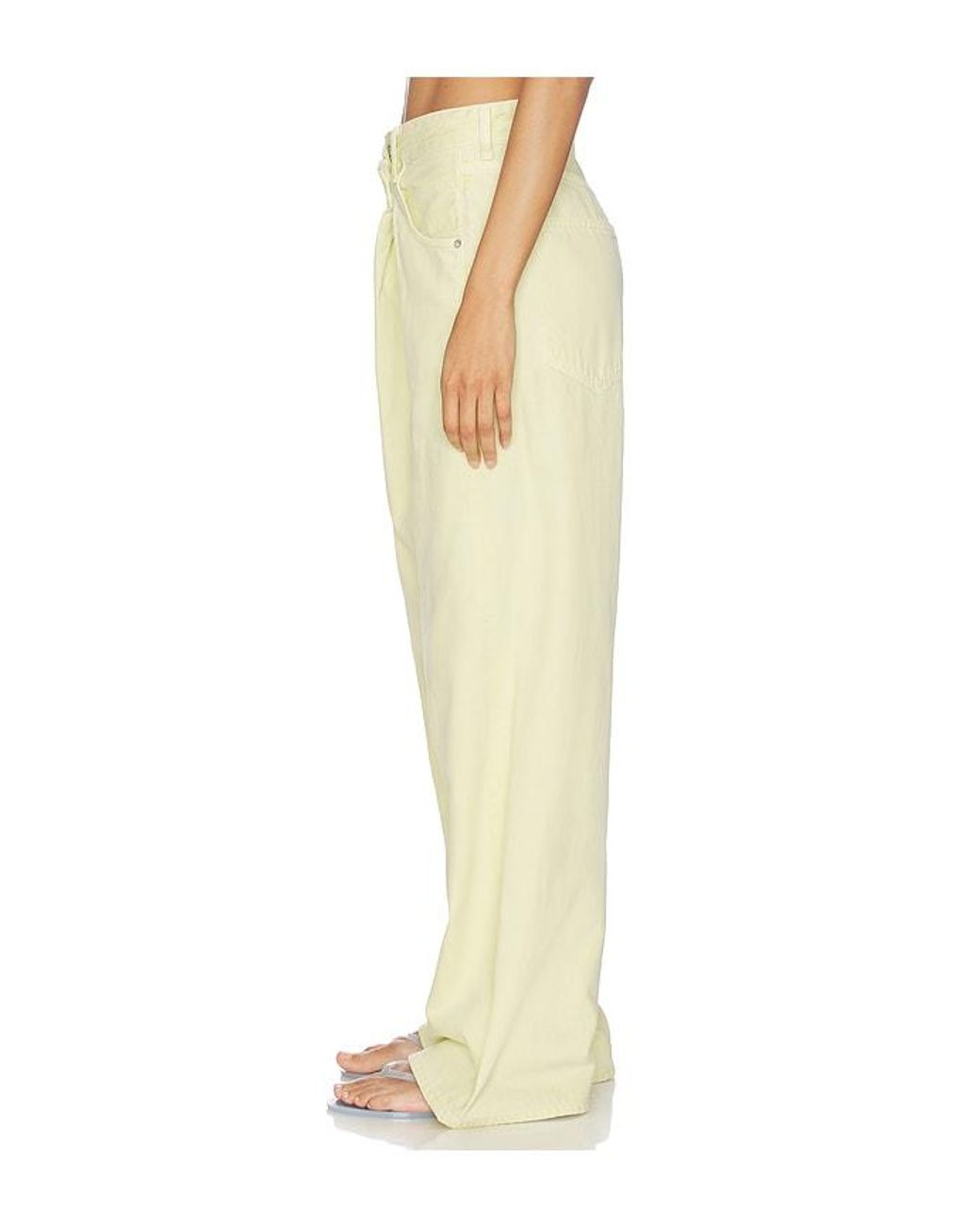 Agolde White Vana Jeans