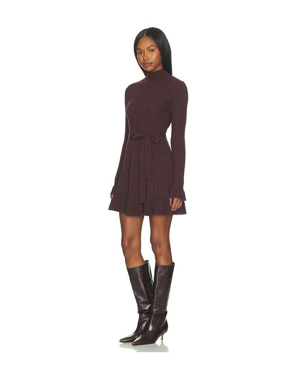 PAIGE Purple Sandria Dress
