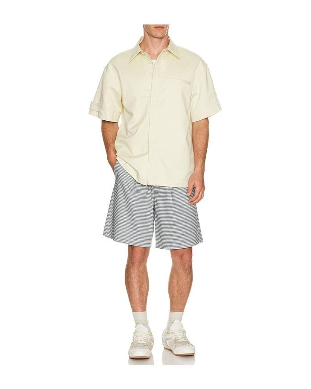 METALWOOD STUDIO Gray Trophy Short for men