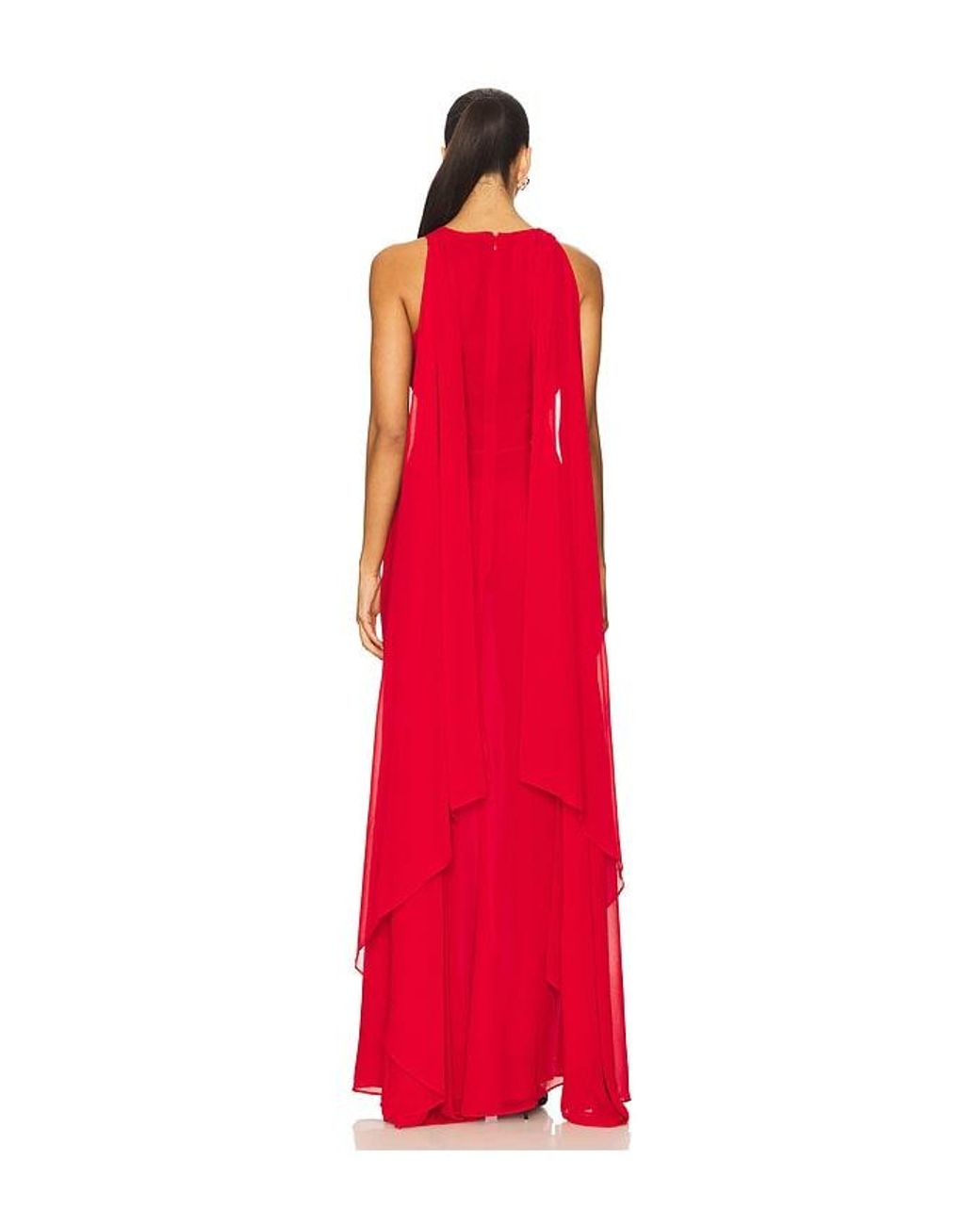 Michael Costello Red X Revolve Breslin Gown