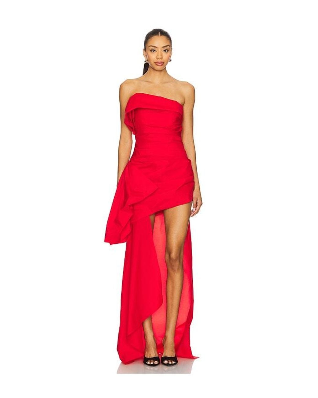 Nbd The Jadis Maxi Dress in Red | Lyst