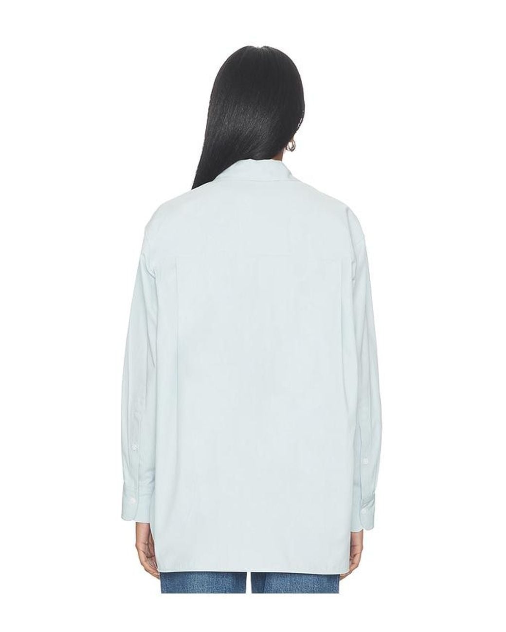 Anine Bing White Scott Shirt