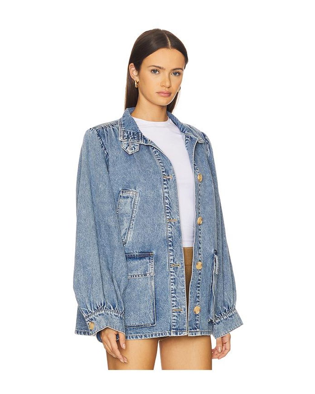 Steve Madden Blue Jacke Marceline