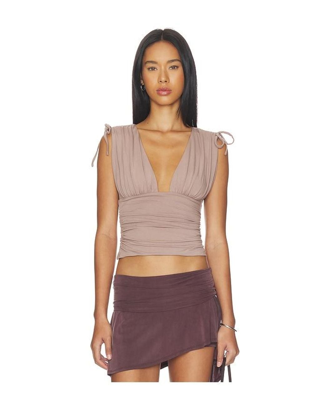Tiger Mist Red Halona Top