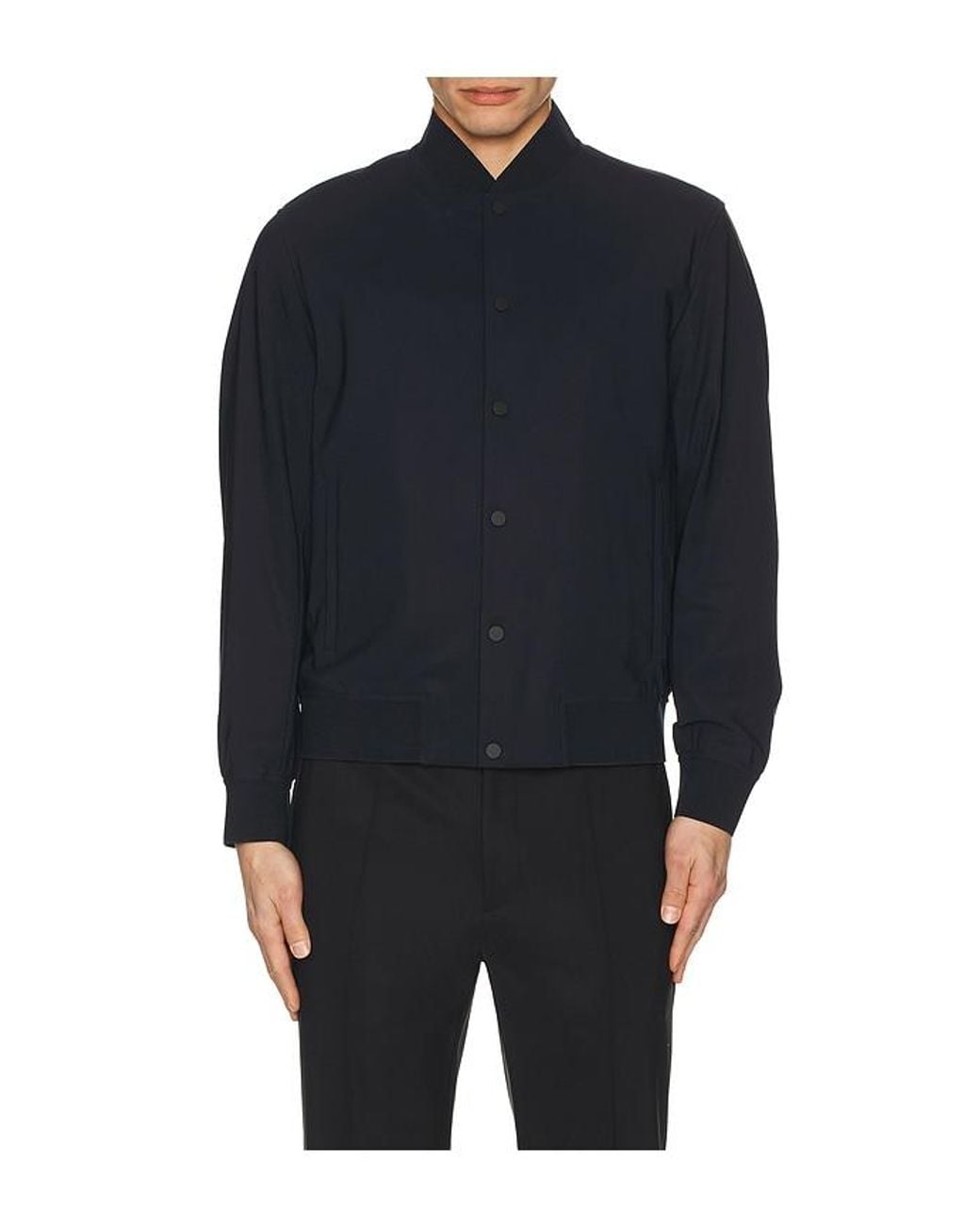 Chaqueta Abotonada Murphy En Color Azul Marino Talla En Theory de hombre de color Blue