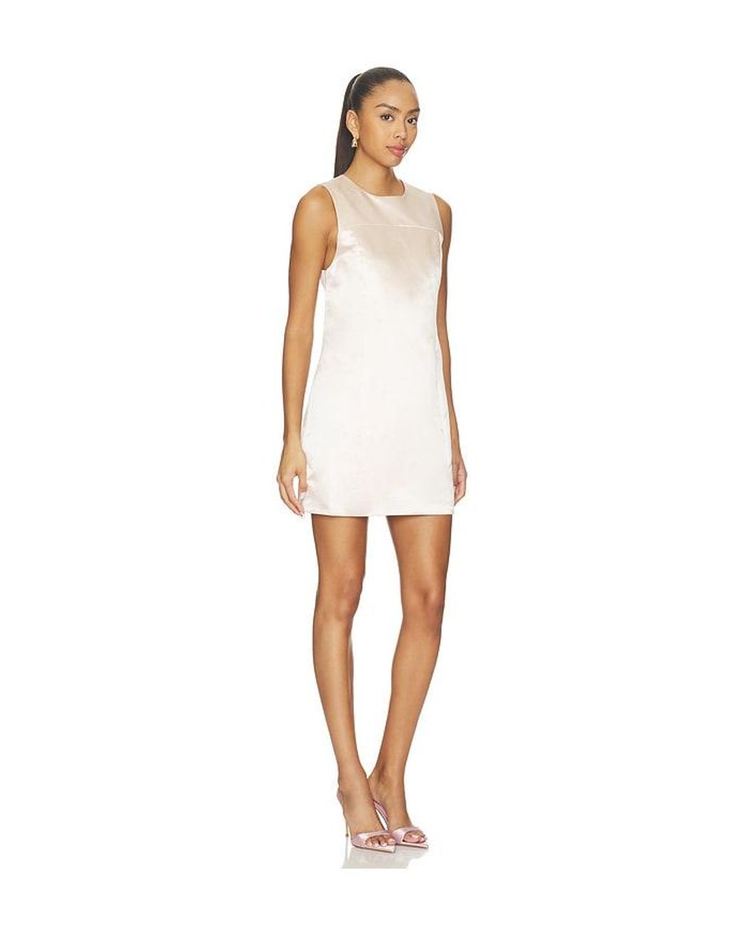 Posse White Chester Mini Dress
