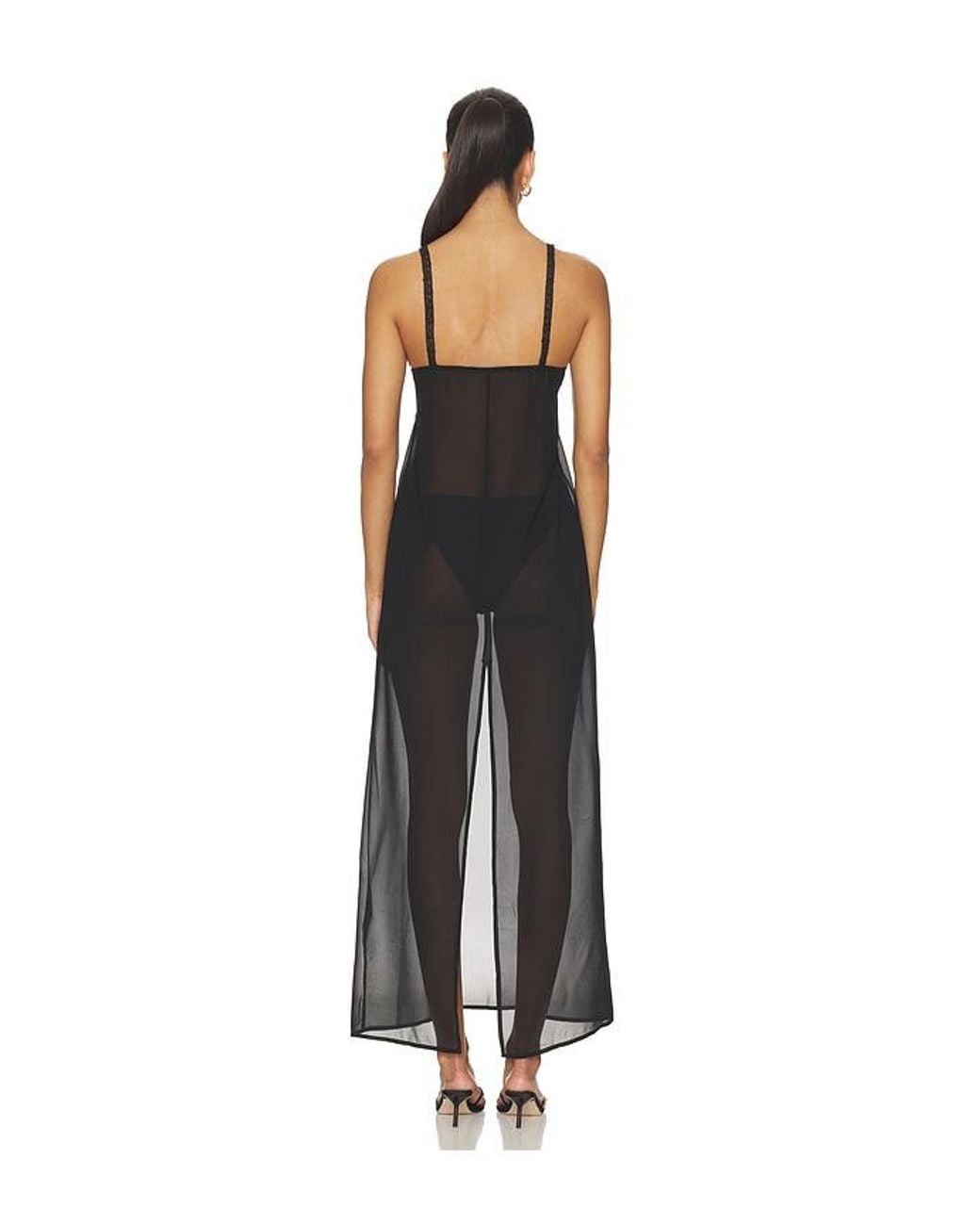 Lioness Black Glacial Maxi Dress