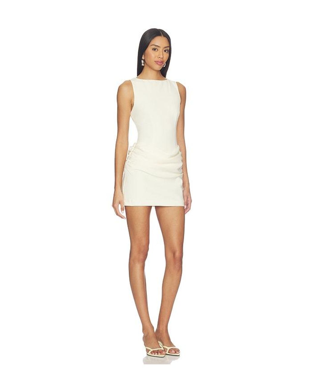 ALL THE WAYS White Loxley Mini Dress