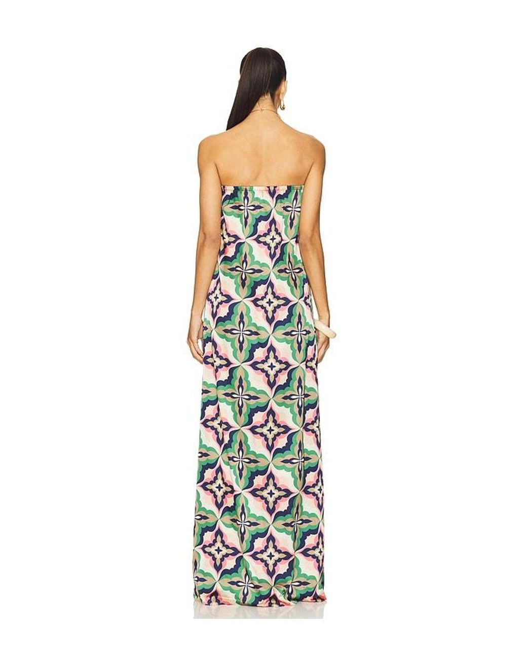 MISA Los Angles White Divina Dress