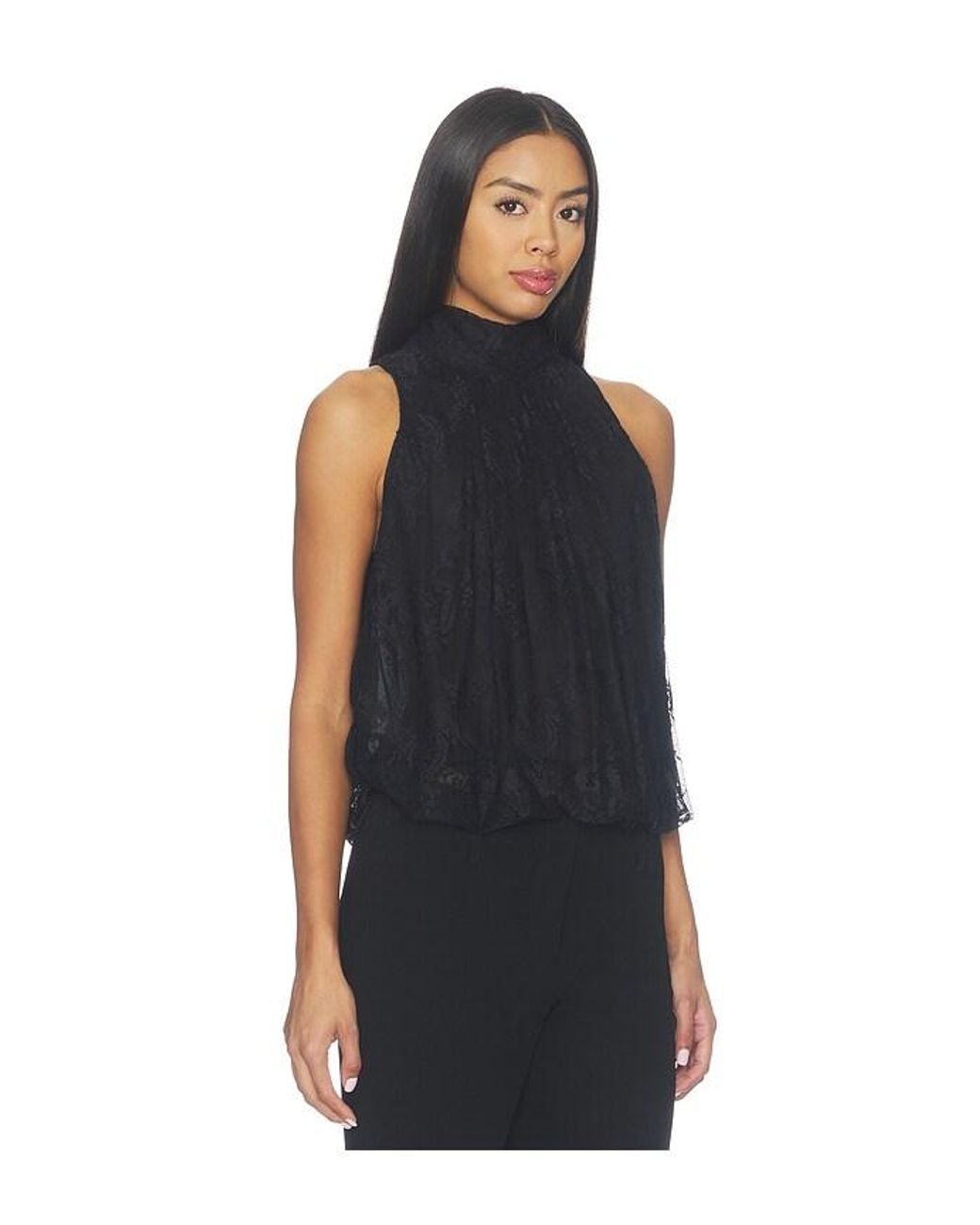 Maude Club Black Octavia Top
