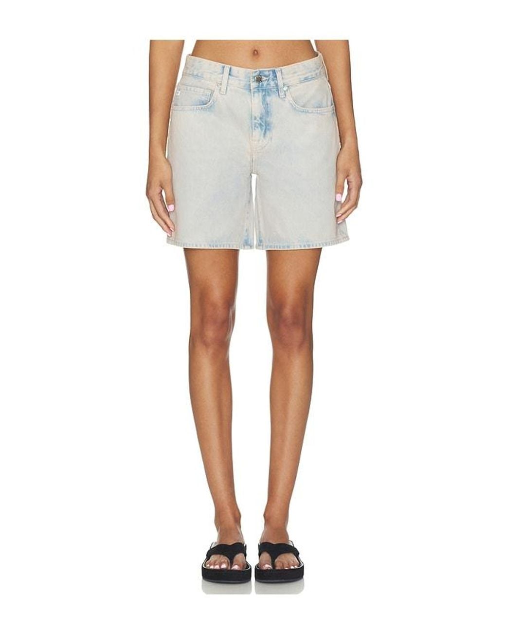 AG Jeans Blue Ex-Boyfriend Short