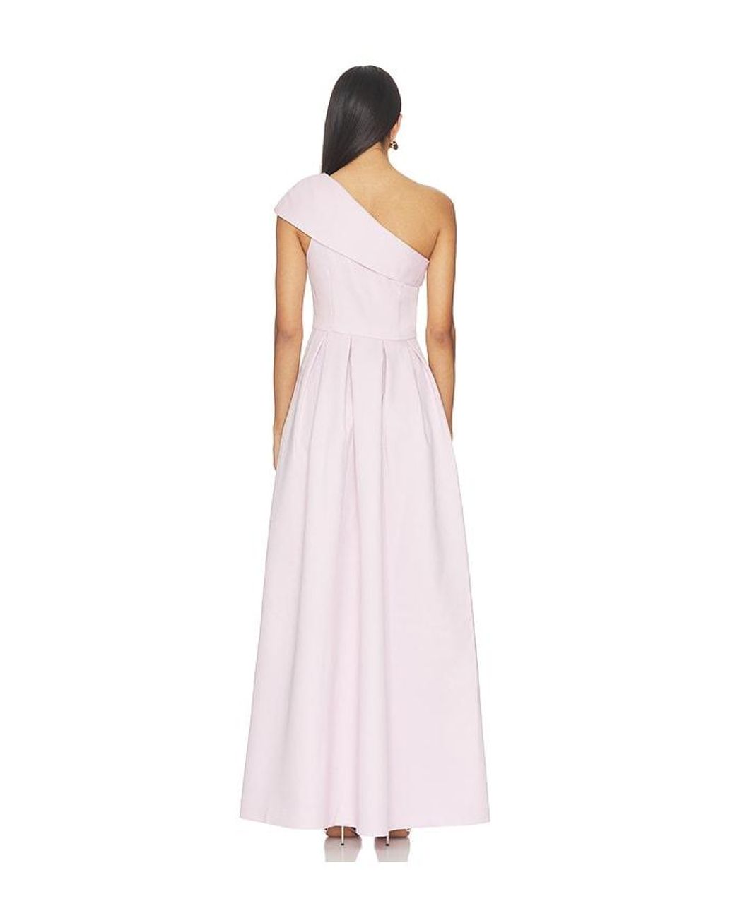 Elliatt White Saphine One-Shoulder Gown