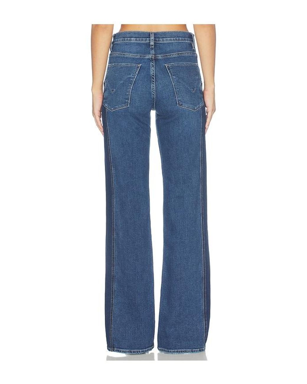 Hudson Blue Lexi Seamed Wide Leg Jeans
