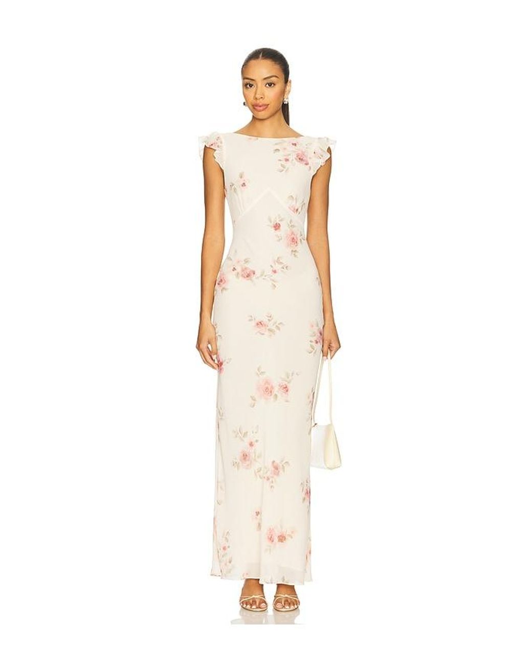 slim fit dress slacks stevie slip dress – maliamills.com main image 0