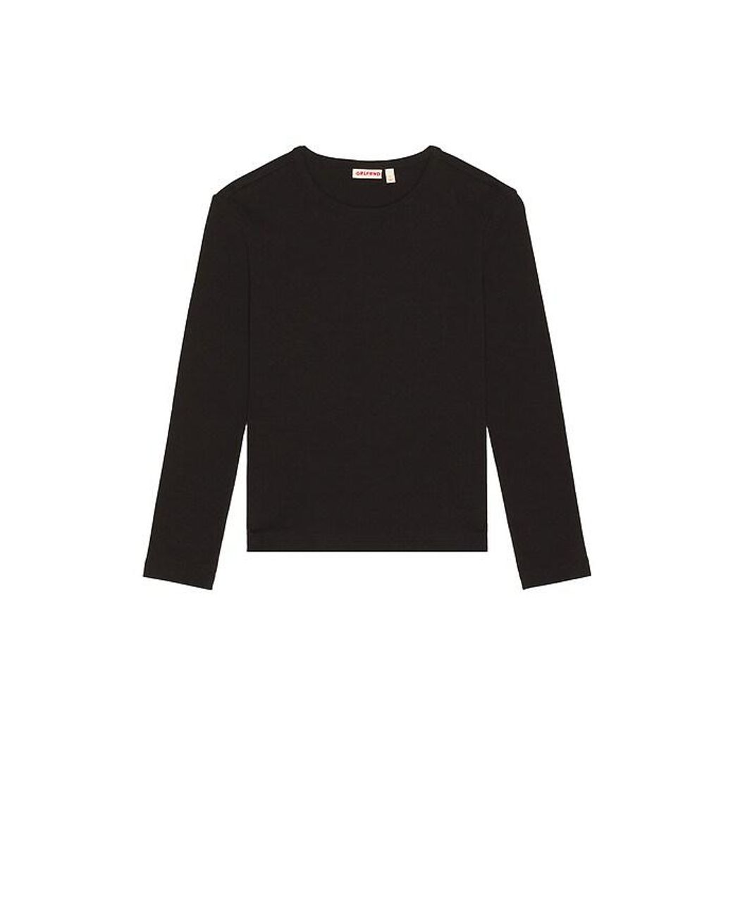GRLFRND Black 3/4 Sleeve Tee