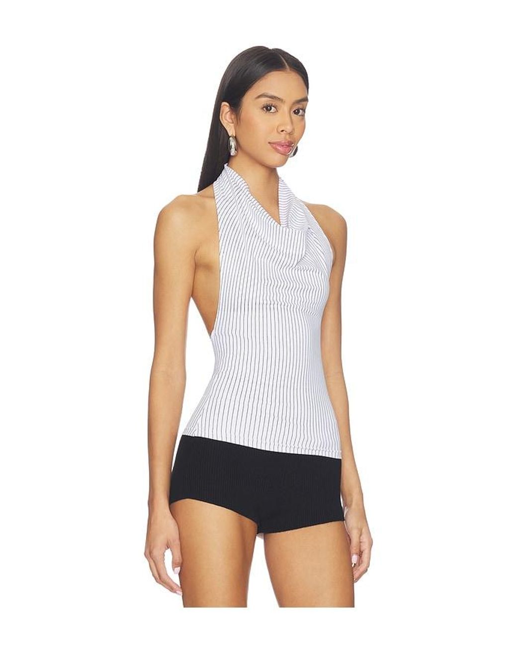 Amelie Teje Blue Cadence Top