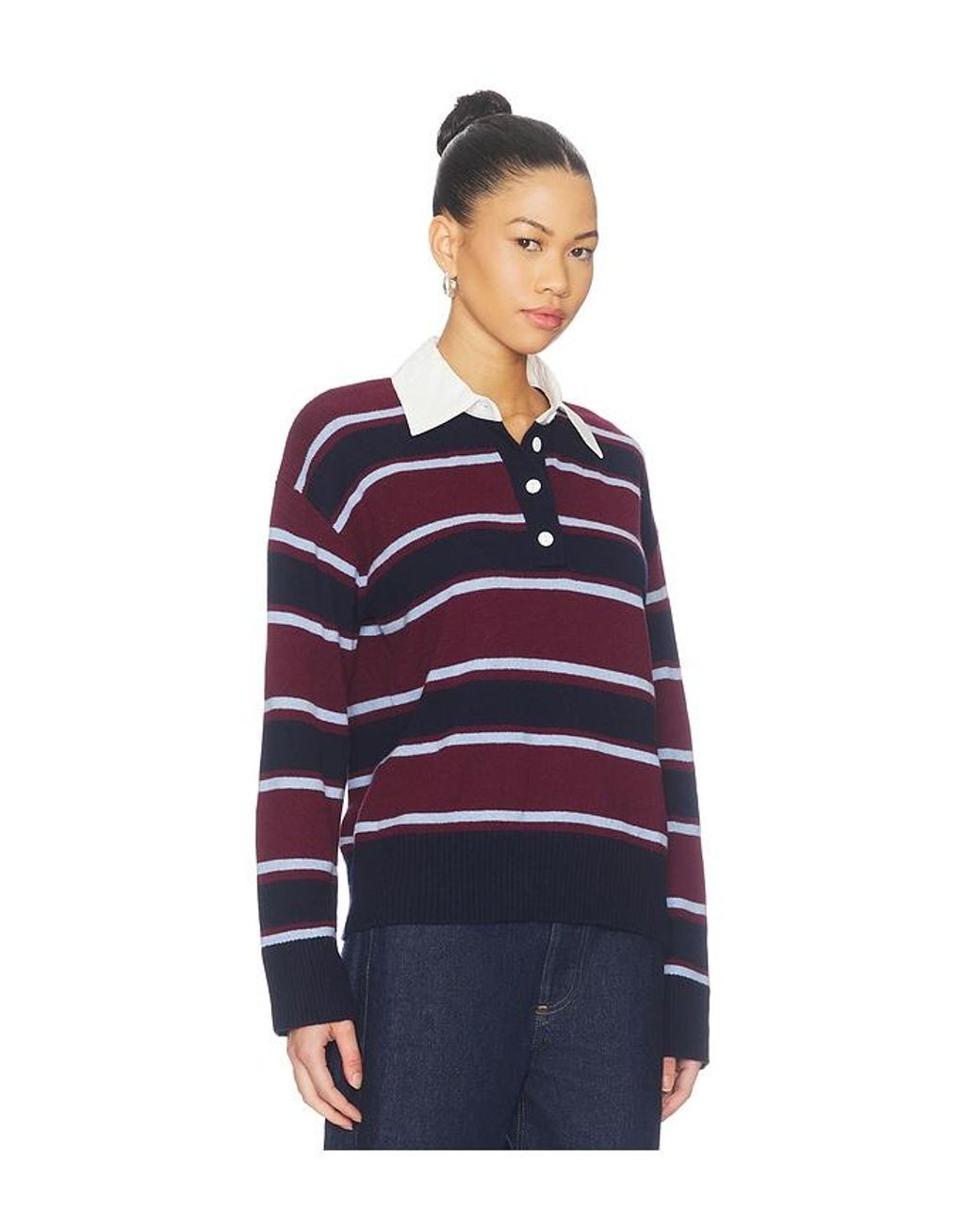 Rails Blue Paxton Top