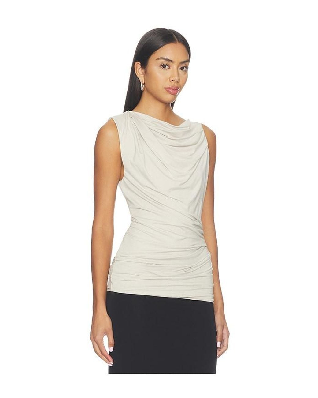 Entire studios White Drape Tank