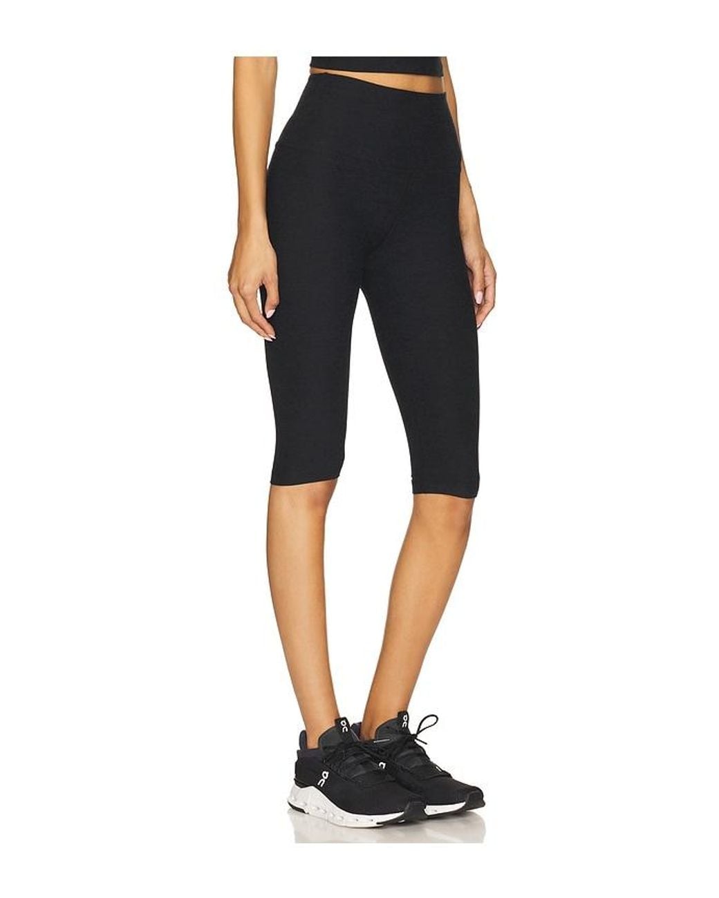 Beyond Yoga Blue High Waisted Pedal Pusher Legging