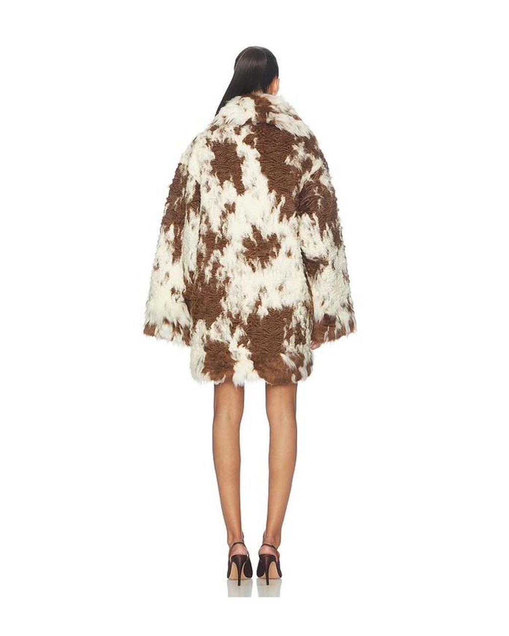 Entire studios Natural Heft Fur Coat