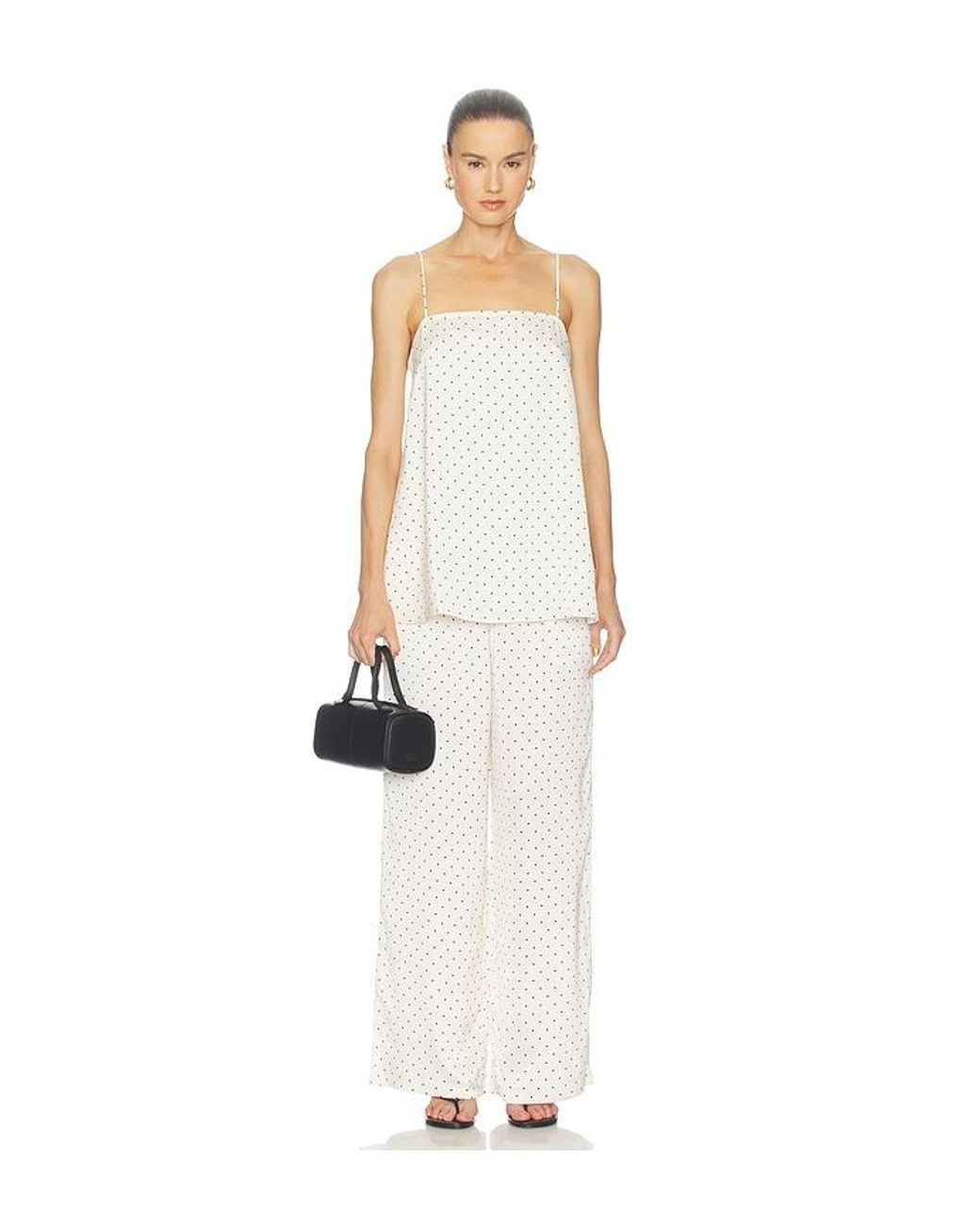 SOLAQUA White The Giula Pants