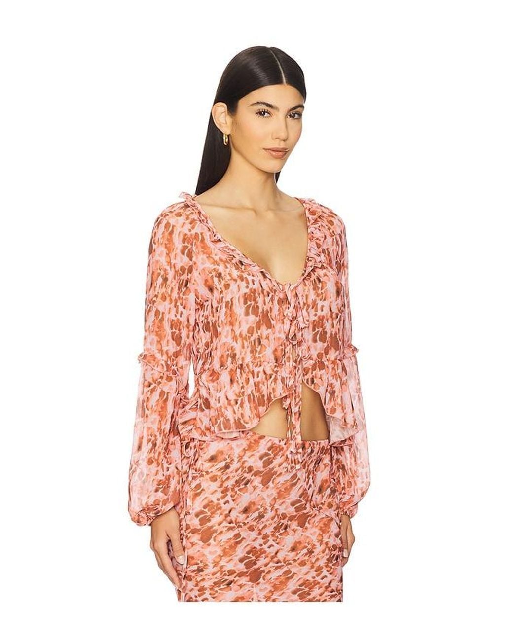 SNDY'S Orange St. Ives Top